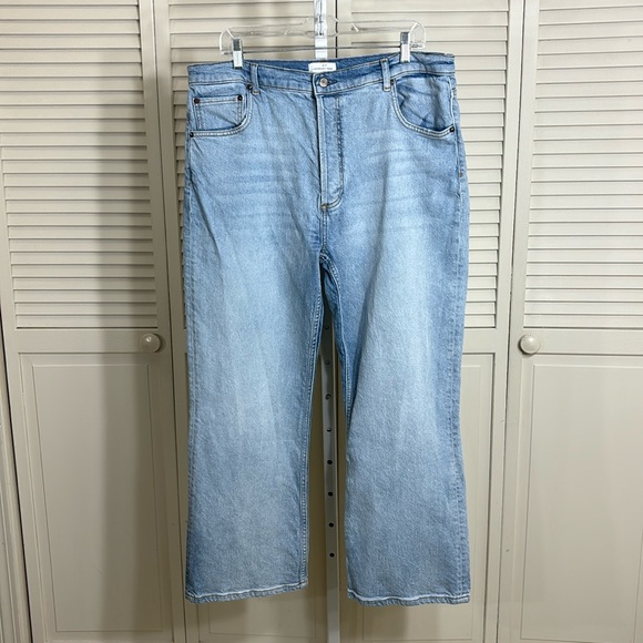 Boyish The Brady La Porta High Rise Crop Flare Jeans Size 32 - Picture 2 of 13